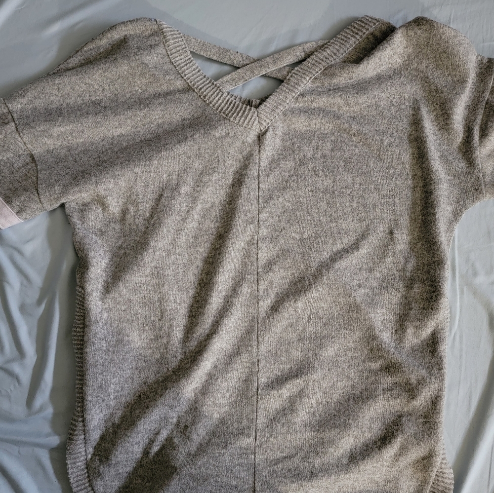 No Bo Gray long sleeve